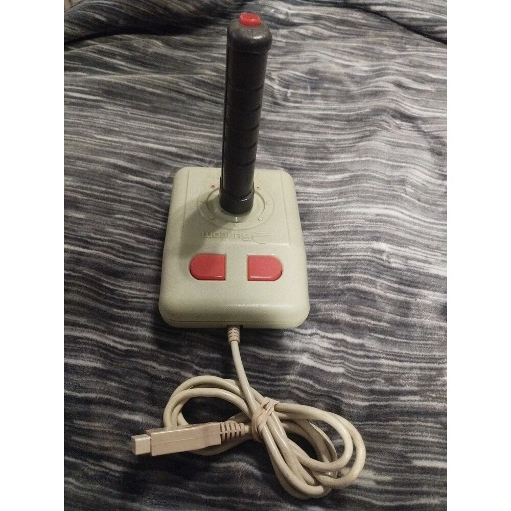 Vintage Suncom TAC-3 Joystick Controller  For Atari 2600/7800, Commodore 64